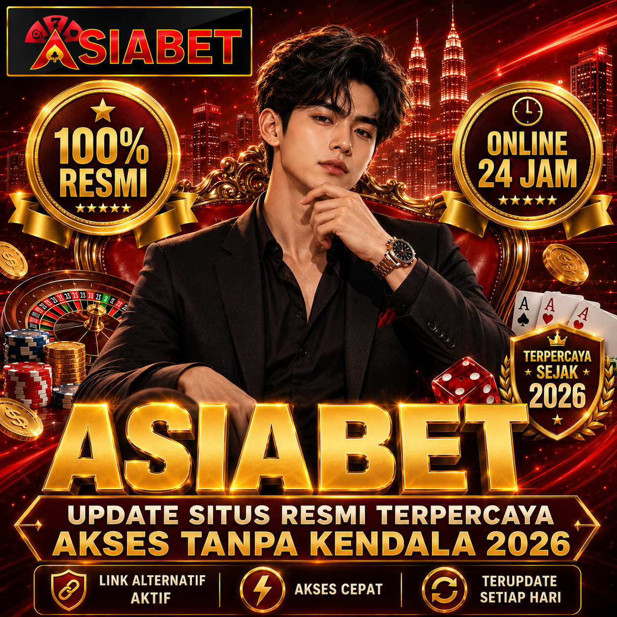 ASIABET 🕹 Update  Situs Slot Online Dengan Akses Tercepat Tanpa Kendala